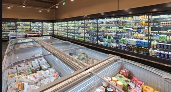 supermarket cold room