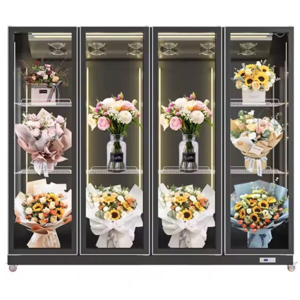 4 door flower chiller