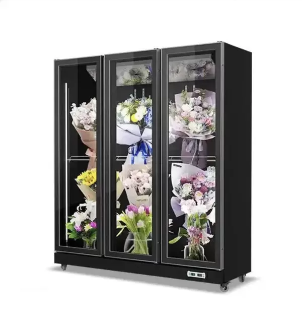 Flower Fridge 3 Door 