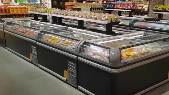 supermarket freezer