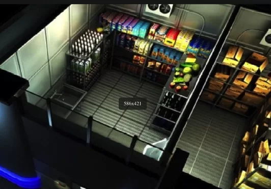 cold room for supermarket