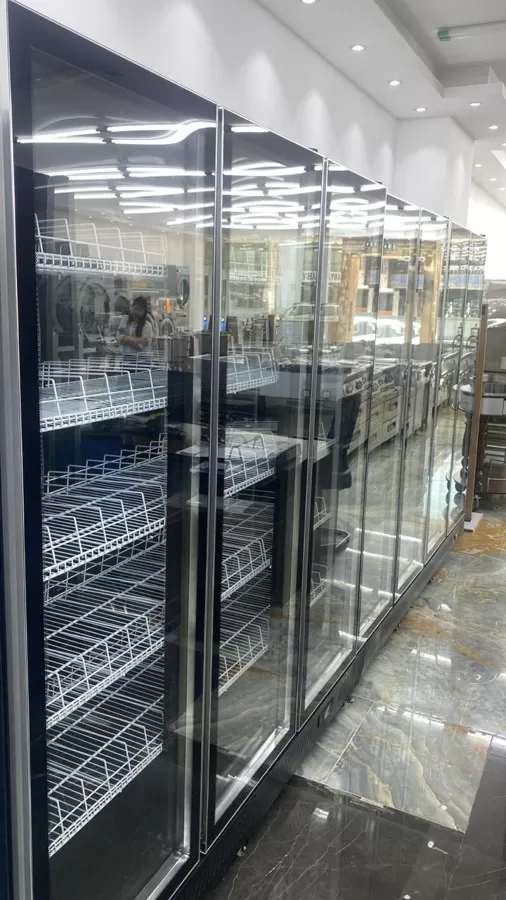 chiller and freezer display unit