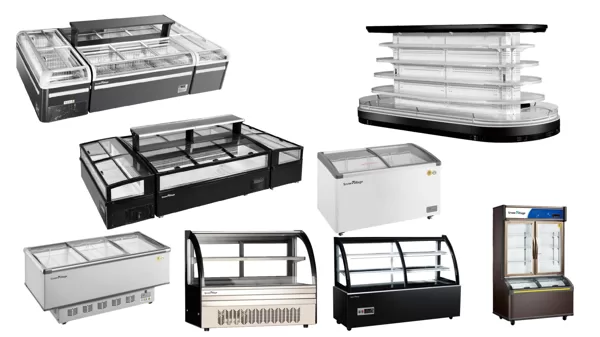 commercial chiller and freezer