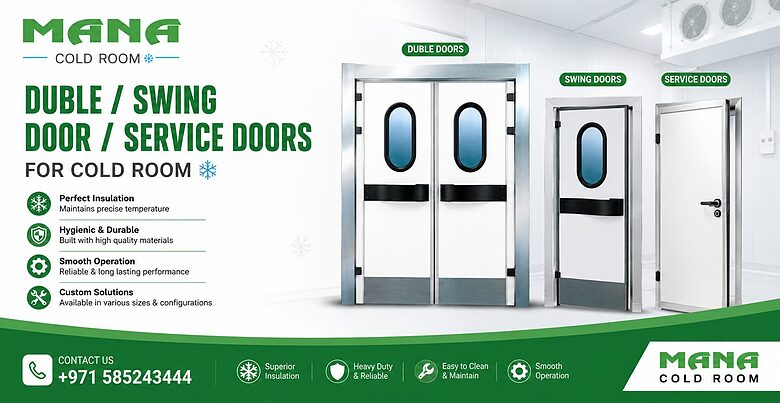 cold room swing door